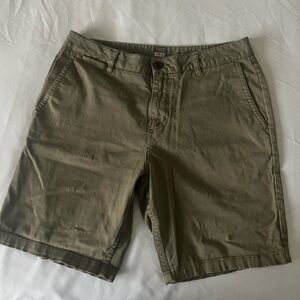 Katin Men's Olive Green Shorts. Size 32